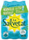 Eau Minerale Naturelle Gazeuse - Salvetat en promo chez Super U Antibes à 1,56 €