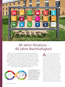 Drucker im Alnatura Prospekt "Alnatura Magazin" mit 60 Seiten (Hagen (Stadt der FernUniversität))