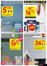 Offre Peinture Couleur dans le catalogue Décor Discount du moment à la page 7