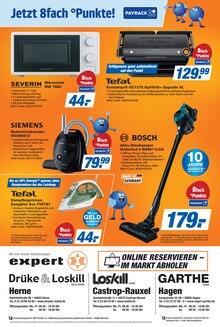 Staubsauger im aktuellen expert Prospekt (Hagen (Stadt der FernUniversität)) Staubsauger im expert Prospekt "Top Angebote" mit 8 Seiten (Hagen (Stadt der FernUniversität))