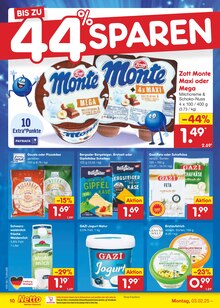 Milch im Netto Marken-Discount Prospekt "Aktuelle Angebote" mit 57 Seiten (Freiburg (Breisgau))