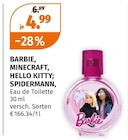 Barbie, Minecraft, Hello Kitty; Spidermann für 4,99 € bei Müller im Angebot Barbie, Minecraft, Hello Kitty; Spidermann im aktuellen Müller Prospekt
