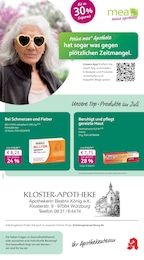 mea - meine apotheke Prospekt für Würzburg: "Unsere Juli-Angebote", 4 Seiten, 01.07.2025 - 31.07.2025