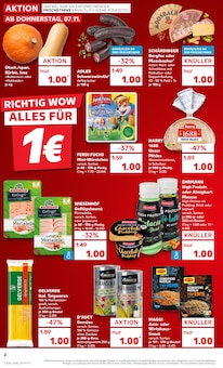 Aktueller Kaufland Prospekt "Aktuelle Angebote" Seite 2 von 56 Seiten für Hechingen