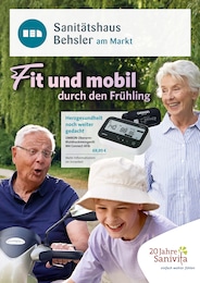 Sanitätshaus am Markt Prospekt: "Fit und mobil durch den Frühling", 6 Seiten, 11.03.2026 - 31.05.2026