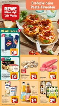 REWE Prospekt Dein Markt mit 16 Seiten