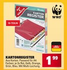 Kartonregister im Angebot bei E center in Stuttgart Kartonregister Angebote von EDEKA bei E center Stuttgart für 1,99 €