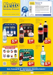 Netto Marken-Discount Coca Cola im Prospekt 