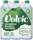 Le 2ème à -50% Sur la gamme des eaux minérales naturelles VOLVIC - VOLVIC en promo chez Supermarchés Match Tourcoing