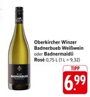 E center Seelbach - Badnerbueb Weißwein Angebot im Prospekt Badnerbueb Weißwein bei E center im Seelbach Prospekt für 6,99 €