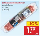 Schinkenzwiebelmettwurst im Angebot bei Netto Marken-Discount in Bautzen Schinkenzwiebelmettwurst Angebote bei Netto Marken-Discount Bautzen für 1,79 €
