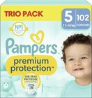Changes bébé premium protection - PAMPERS en promo chez Géant Casino Quimper à 36,96 €