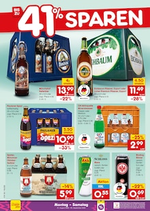 Bier im Netto Marken-Discount Prospekt "Aktuelle Angebote" mit 70 Seiten (Frankfurt (Main))