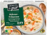 Hühnerfrikassee von GENUSS pur für 4,98 € bei Netto mit dem Scottie im Angebot Hühnerfrikassee von GENUSS pur im aktuellen Netto mit dem Scottie Prospekt