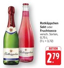 Sekt Halbtrocken bei EDEKA im Klingenmünster Prospekt für 2,79 €