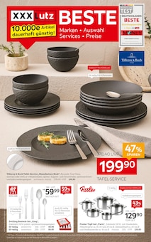 XXXLutz Möbelhäuser Villingen-Schwenningen Prospekt "10.000e Artikel dauerhaft günstig" mit 4 Seiten