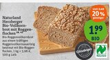 Bio-Vollkornbrot mit Roggenflocken im Angebot bei tegut in Erlangen Bio-Vollkornbrot mit Roggenflocken Angebote von Herzberger bei tegut Erlangen für 1,99 €
