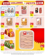Promos Viande dans le catalogue "GROS VOLUMES = PETITS PRIX" de Carrefour Viande en promo dans le catalogue Carrefour à la page 11