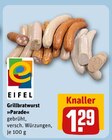 REWE - Grillbratwurst »Parade« Angebot im Prospekt Grillbratwurst »Parade« bei REWE im Prospekt "" für 1,29 €