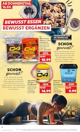 Whey Protein Angebot im aktuellen Kaufland Prospekt auf Seite 16