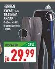 Aktuelles Herren Sweat- oder Trainingshose Angebot bei Marktkauf in Bielefeld ab 29,99 €