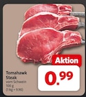 Markant Nordwest Wallenhorst - Tomahawk Steak vom Schwein Angebot im Prospekt Tomahawk Steak vom Schwein bei Markant Nordwest im Wallenhorst Prospekt für 0,99 €