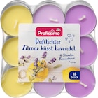 Duftlichter Lavendel küsst Zitrone Alu von Profissimo im aktuellen dm-drogerie markt Prospekt