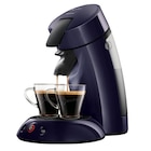 Cafetière à dosettes bleu nuit foncé Senseo - PHILIPS en promo chez Carrefour Market Villeneuve-d'Ascq à 59,99 €