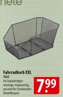 Fahrradkorb XXL Angebote bei famila Nordost Buchholz für 7,99 €