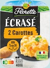 Écrasé Pommes de Terre aux 2 Carottes - Florette en promo chez Intermarché Écrasé Pommes de Terre aux 2 Carottes - Florette dans le catalogue Intermarché