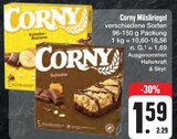 Schoko-Banane im Angebot bei E center in Ansbach Schoko-Banane Angebote von Corny bei E center Ansbach für 1,59 €
