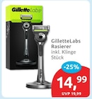 Rasierer inkl. Klinge von GilletteLabs für 14,99 € bei budni im Angebot Rasierer inkl. Klinge von GilletteLabs im aktuellen budni Prospekt
