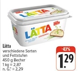 Lätta Angebote bei nah und gut Bautzen für 1,29 €