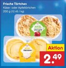 Aktuelles Frische Törtchen Käse- oder Apfeltörtchen Angebot bei Netto Marken-Discount in Cottbus ab 2,49 €