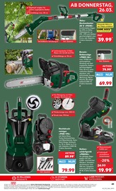 Aktueller Kaufland Prospekt mit Kettensäge, "Aktuelle Angebote", Seite 49