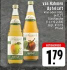 Apfelsaft klar bei EDEKA im Merzen Prospekt für 1,79 €