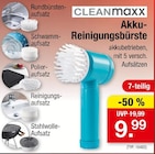 Akku-Reinigungsbürste Angebote von CLEANmaxx bei Zimmermann Wolfsburg für 9,99 €