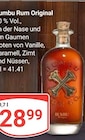 Aktuelles Rumbu Rum Original Angebot bei GLOBUS in Duisburg ab 28,99 €