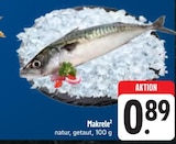 E center Sulzbach-Rosenberg - Makrele Angebot im Prospekt Makrele bei E center im Sulzbach-Rosenberg Prospekt für 0,89 €