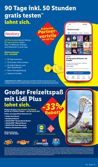 Leinwand Angebot im Lidl Prospekt, gültig von 27.07.2026 bis 01.08.2026 Leinwand Angebot im aktuellen Lidl Prospekt auf Seite 69