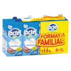 Lait U.H.T. demi-écrémé "Format Familial" - LACTEL en promo chez Carrefour Market Valence à 9,60 €