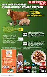 Frische Milch Angebot im aktuellen Kaufland Prospekt auf Seite 15