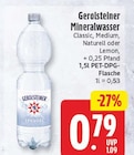 Classic von Gerolsteiner im aktuellen EDEKA Prospekt