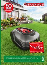 BAUHAUS Prospekt für Dortmund mit 24 Seiten BAUHAUS Prospekt für Dortmund: "POWERWORKS GARTENMASCHINEN", 24 Seiten, 12.05.2020 - 30.06.2020