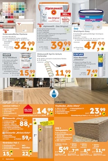 Laminat im Globus-Baumarkt Prospekt "Immer eine Idee besser" mit 8 Seiten (Leipzig)