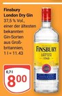 London Dry Gin von Finsbury im aktuellen GLOBUS Prospekt