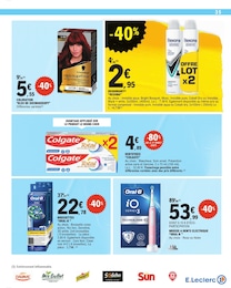 Prix et réduction Dentifrice dans le prospectus E.Leclerc en cours Offre Dentifrice dans le catalogue E.Leclerc du moment à la page 35