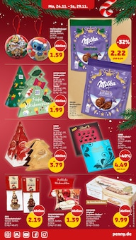 Milka im Penny Prospekt "Wer günstig will, muss Penny." mit 44 Seiten (Salzgitter)