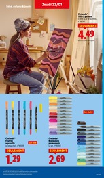 Offre Loisirs Créatifs dans le catalogue Lidl du moment à la page 49