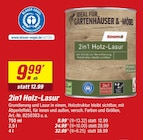2in1 Holz-Lasur 750 ml Angebote von toom bei toom Baumarkt Böblingen für 9,99 €